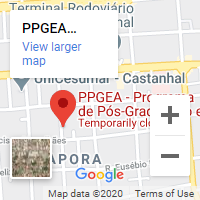 Localização do PPGEAA no mapa